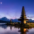 Sunrise view of Tegallalang Rice Terraces in Ubud Bali